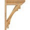 Ekena Millwork Merced Slat Rough Sawn Outlooker, Western Red Cedar, 8"W x 26"D x 38"H OUT08X26X38MRC06RWR - alternate 4